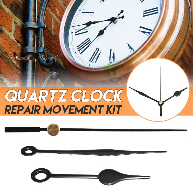 Replacement-Black-Clock-Quartz-Movement-Hands-DIY-Mechanism-Repair-Part-Kit-1571233