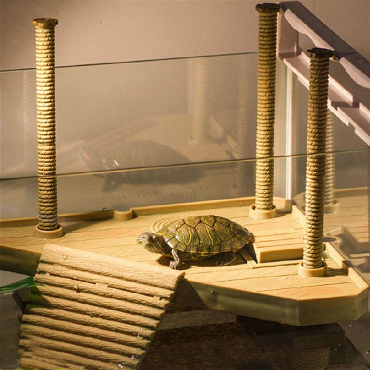 Reptile-Turtle-Basking-Frog-Pier-Floating-Platform-Ramp-Ladder-Aquarium-Decorations-1229583