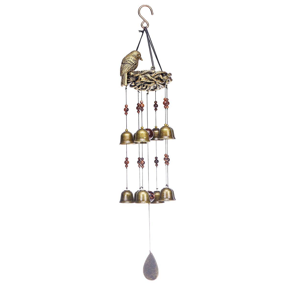 Resin-Birds-Nest-Wind-Chimes-Pendant-Cross-Border-Exclusively-For-Brass-Bell-Wind-Chimes-Outdoor-Gar-1730986