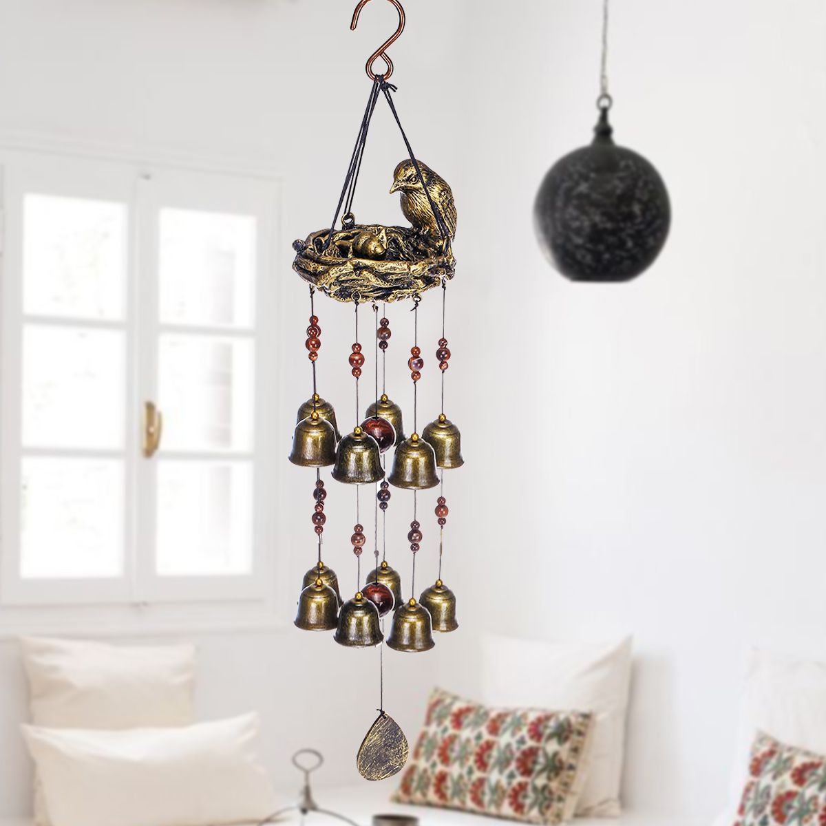 Resin-Birds-Nest-Wind-Chimes-Pendant-Cross-Border-Exclusively-For-Brass-Bell-Wind-Chimes-Outdoor-Gar-1730986