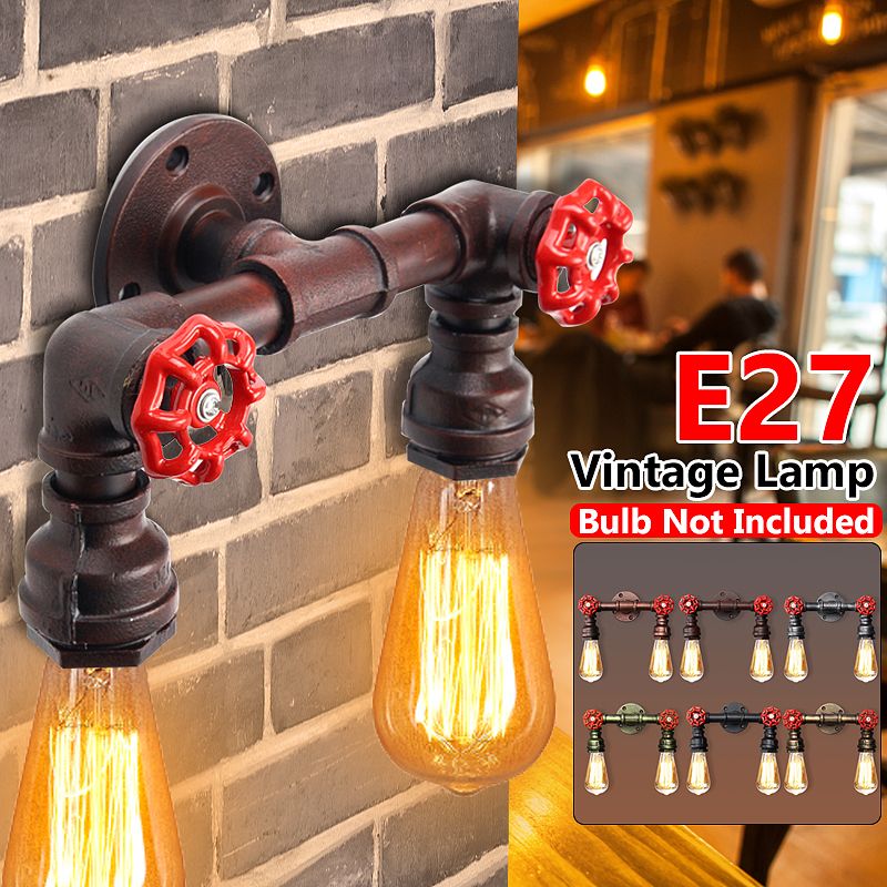 Retro-Wall-Lamp-Industrial-Iron-Dual-Water-Pipe-Shape-Sconce-Light-Fixture-Fitting-Home-Decor-1365846