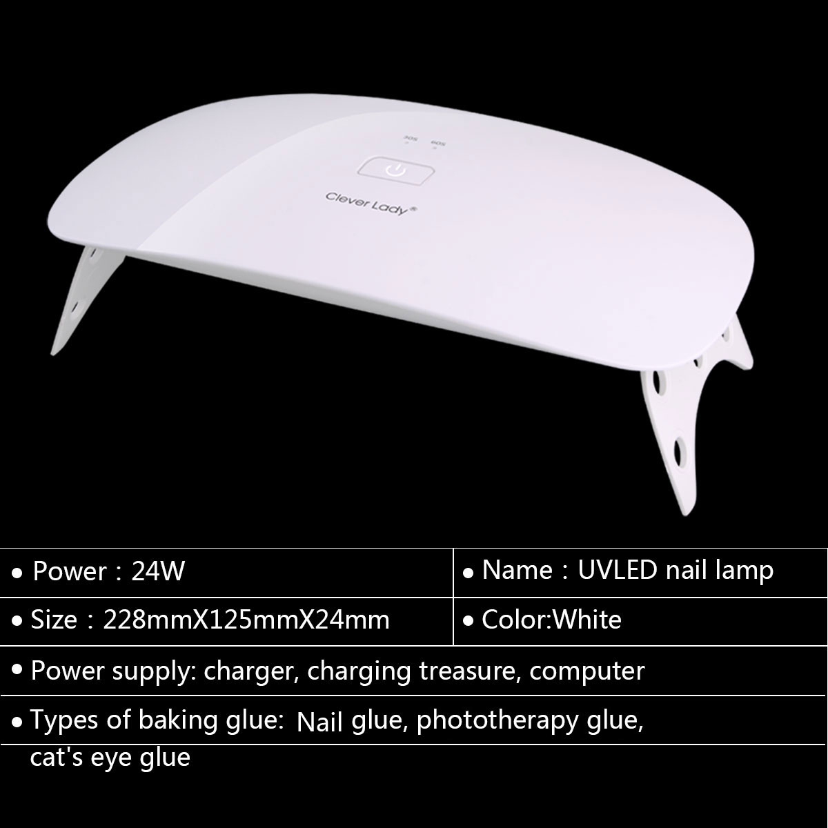 SUN5-UV-Lamp-Beads-Nail-Lamp-24W-LED-Gel-Dryer-Cure-Manicure-Machine-Curing-Timer-1493450