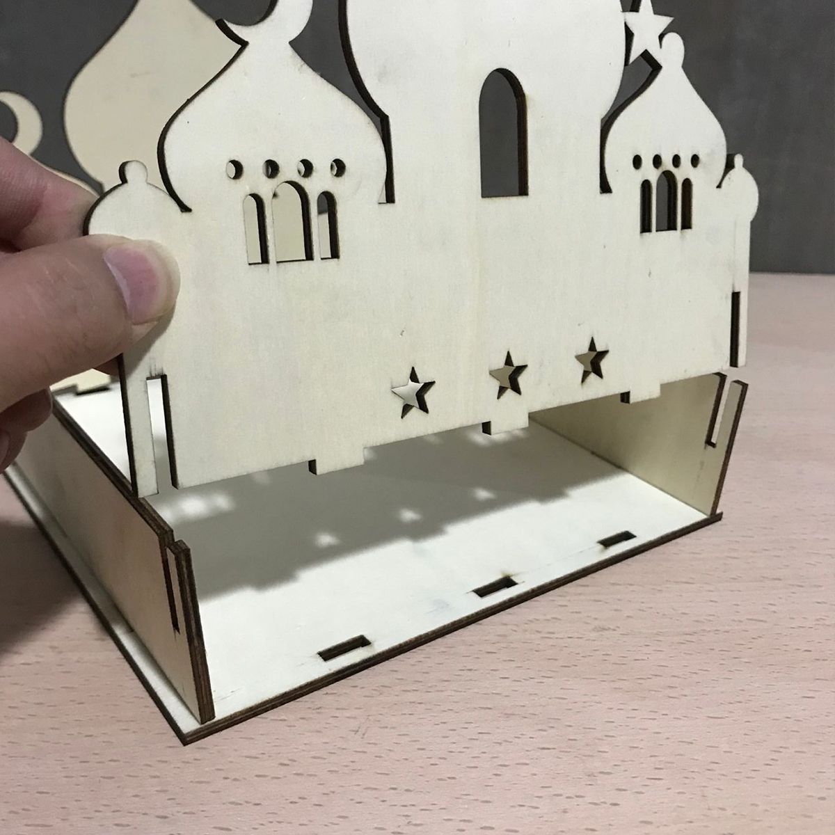Self-Assembly-Puzzle-Wooden-Building-Model-Kits-DIY-Islamic-House-Stand-Rack-Ramadan-Gifts-Decoratio-1450275