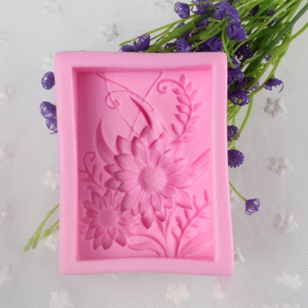 Silicone-3D-Flexible-Sunflower-Candle-Soap-Making-Mould-Cake-Handmade-DIY-Mold-1305121