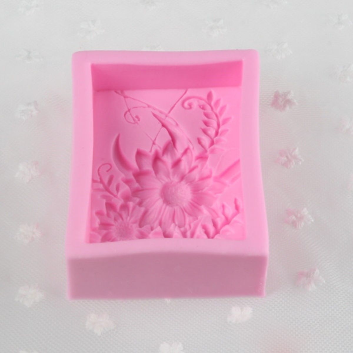 Silicone-3D-Flexible-Sunflower-Candle-Soap-Making-Mould-Cake-Handmade-DIY-Mold-1305121