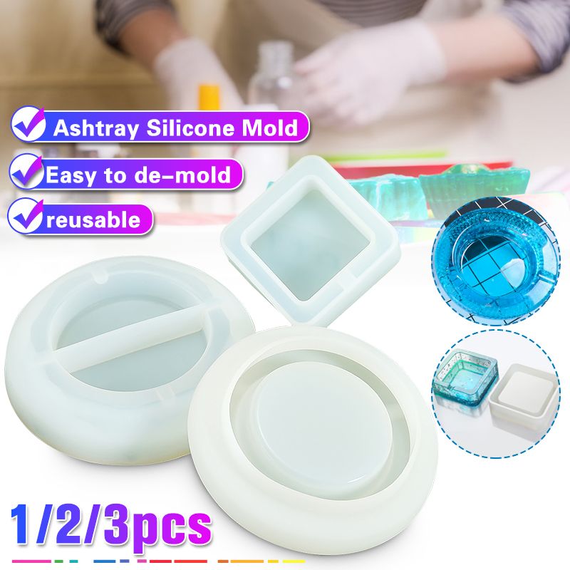 Silicone-Mold-Round-Square-Ashtray-Epoxy-Resin-DIY-Making-Mould-Handmade-Craft-1715702