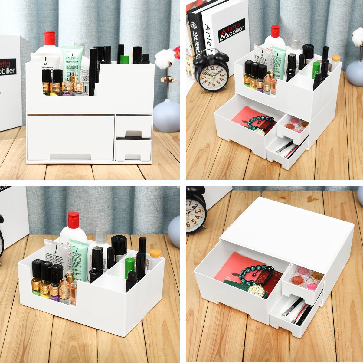 SingleDouble-TopBottomTiers-Desktop-Plastic-Organizer-Makeup-Cosmetic-Storage-Box-1441908