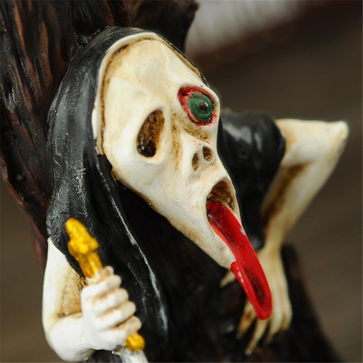 Skull-Shape-Resin-Backflow-Incense-Burner-Tower-Statue-Figurine-Ghost-Head-Home-Decor-1535996