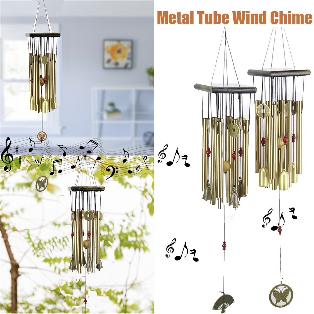 Solid-Wood-Hollow-Tube-Metal-Tube-Tubular-Wind-Chime-Anti-Rust-Gift-1722873