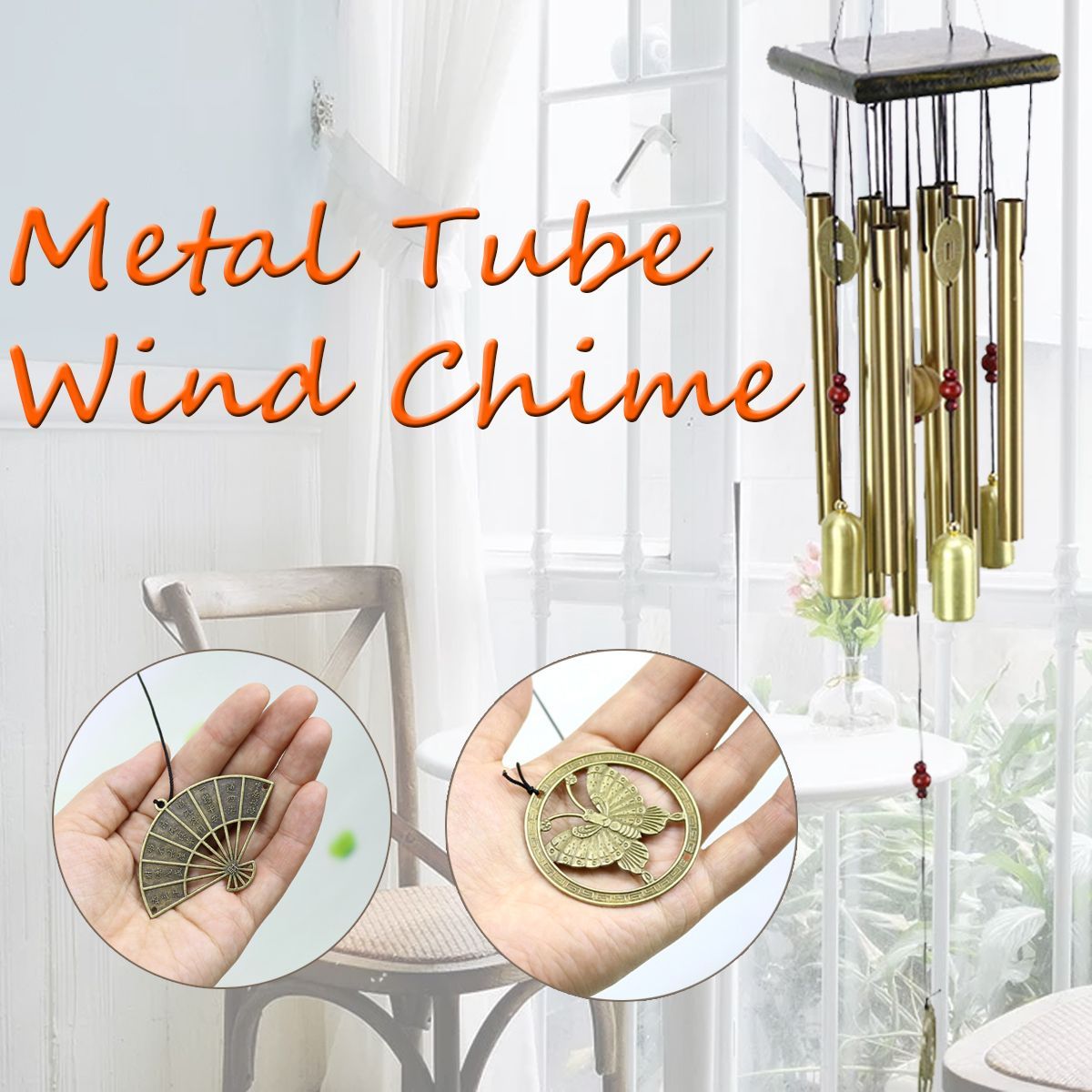Solid-Wood-Hollow-Tube-Metal-Tube-Tubular-Wind-Chime-Anti-Rust-Gift-1722873