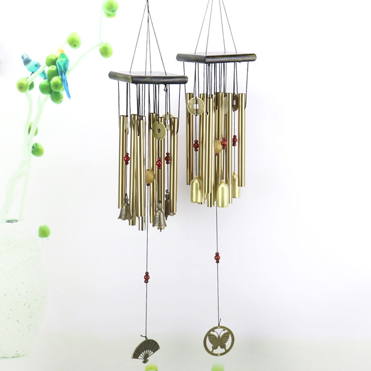 Solid-Wood-Hollow-Tube-Metal-Tube-Tubular-Wind-Chime-Anti-Rust-Gift-1722873