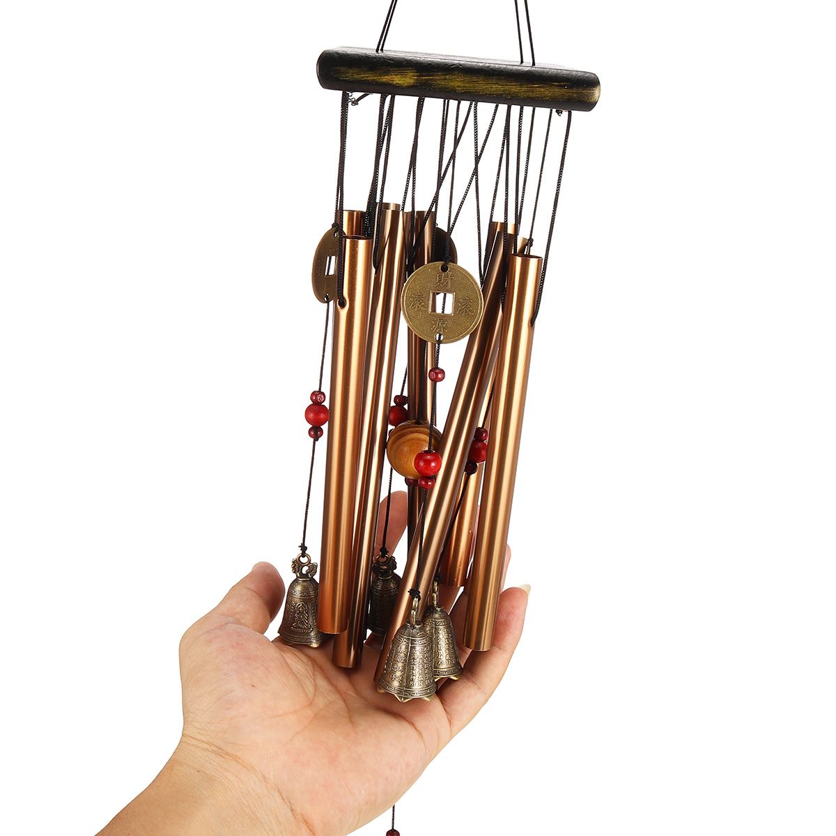 Solid-Wood-Hollow-Tube-Metal-Tube-Tubular-Wind-Chime-Anti-Rust-Gift-1722873