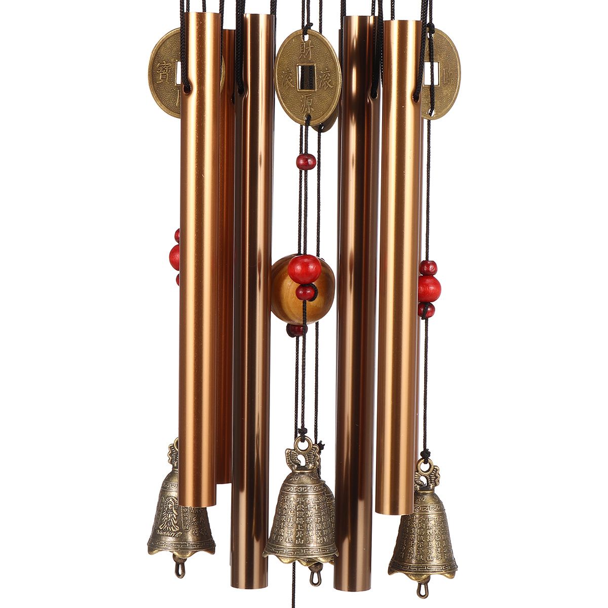 Solid-Wood-Hollow-Tube-Metal-Tube-Tubular-Wind-Chime-Anti-Rust-Gift-1722873