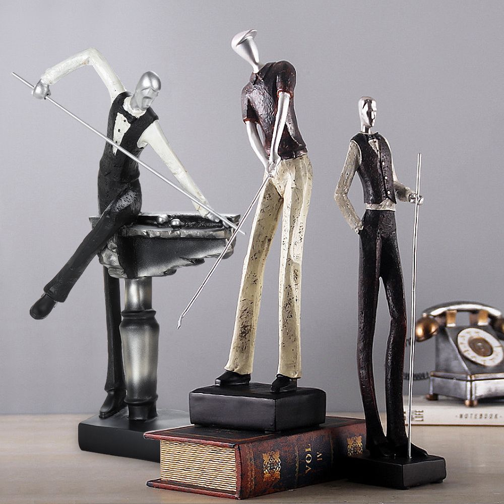 Sportsman-Statue-Resin-Art-Crafts-Ornaments-Home-Room-Decorations-Birthday-Gift-1455071