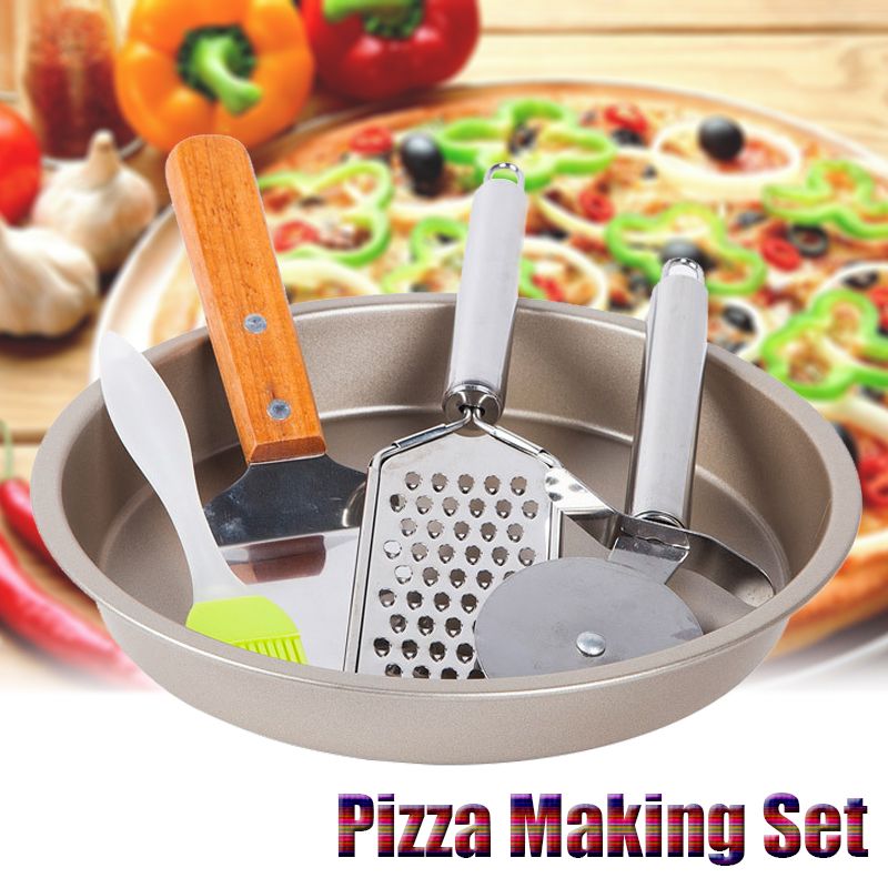 Stainless-Steel-DIY-Pizza-Making-Tools-Shovel-Cutter-Plate-Brush-Set-1633275