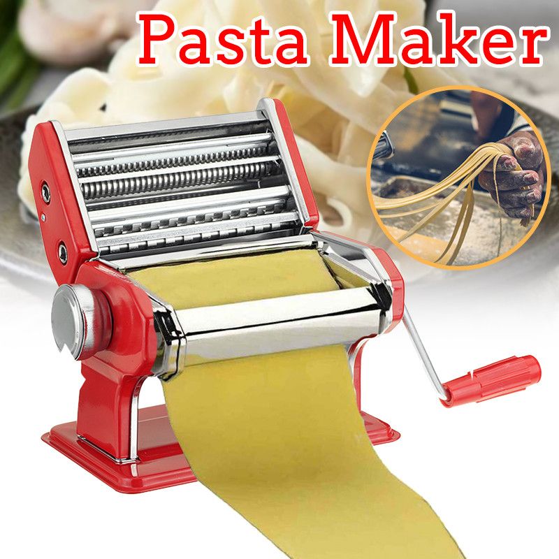 Stainless-Steel-Pasta-Maker-Machine-Adjustable-Fettuccine-Lasagne-Cutter-Roller-1674726