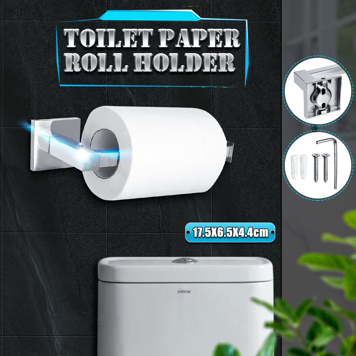 Stainless-Steel-Silver-Toilet-Roll-Paper-Towel-Holder-Shelf-Wall-Mounted-Bathroom-Rack-1582984