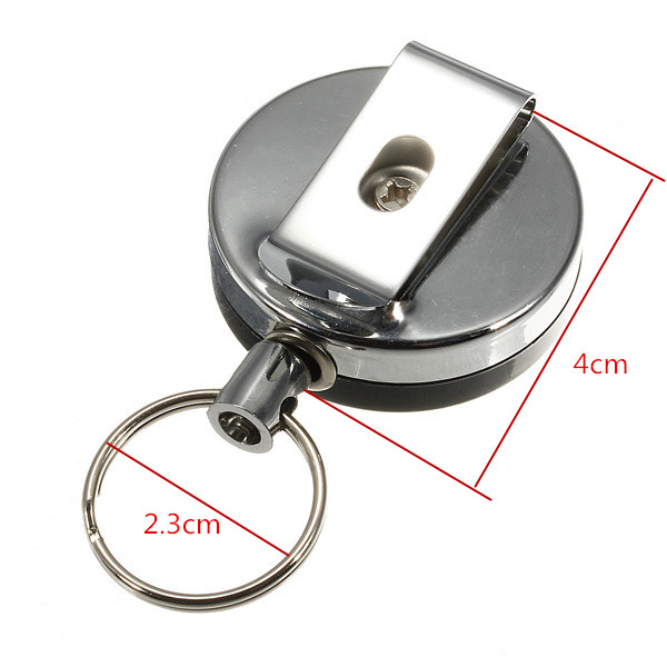 Stainless-Steel-Tool-Belt-Money-Retractable-Key-Ring-Pull-Chain-Clip-924361