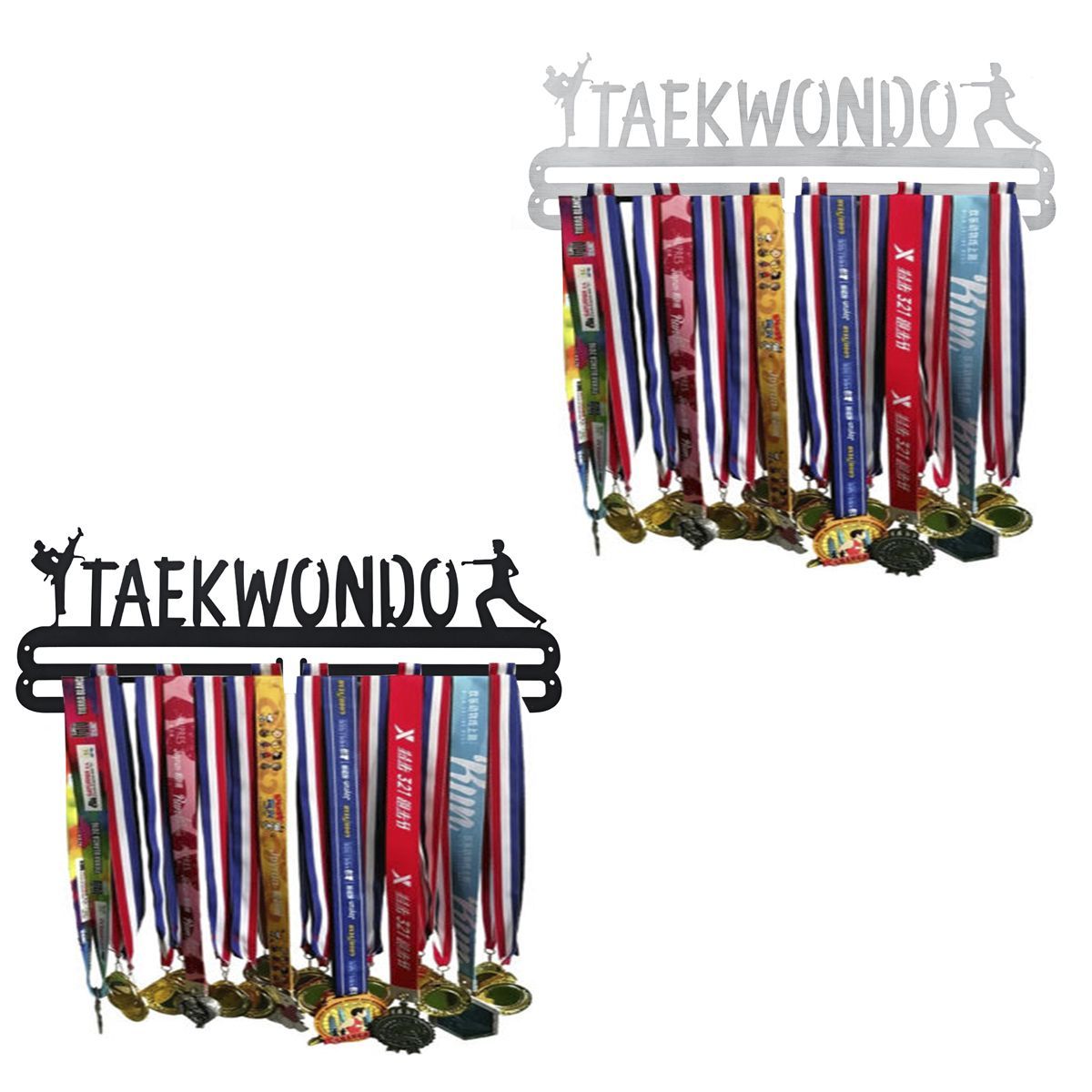 Stainless-Steel-Wall-Mount-Display-Taekwondo-Medal-Hanger-Holder-Rack-Sport-Decorations-1599785