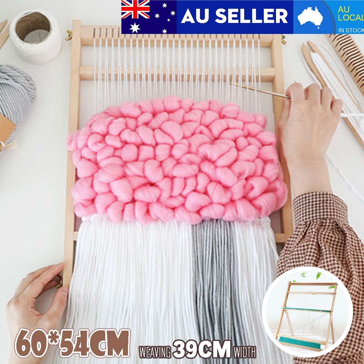 Standing-DIY-Woven-Set-Weaving-Loom-Kit-Looms-Wooden-Tapestry-Hand-Knitted-Machine-1753097