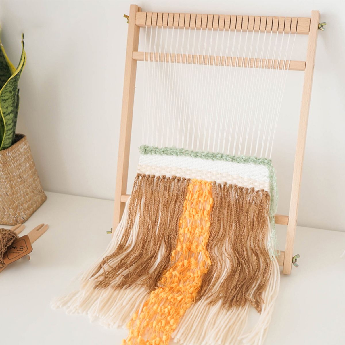 Standing-DIY-Woven-Set-Weaving-Loom-Kit-Looms-Wooden-Tapestry-Hand-Knitted-Machine-1753097