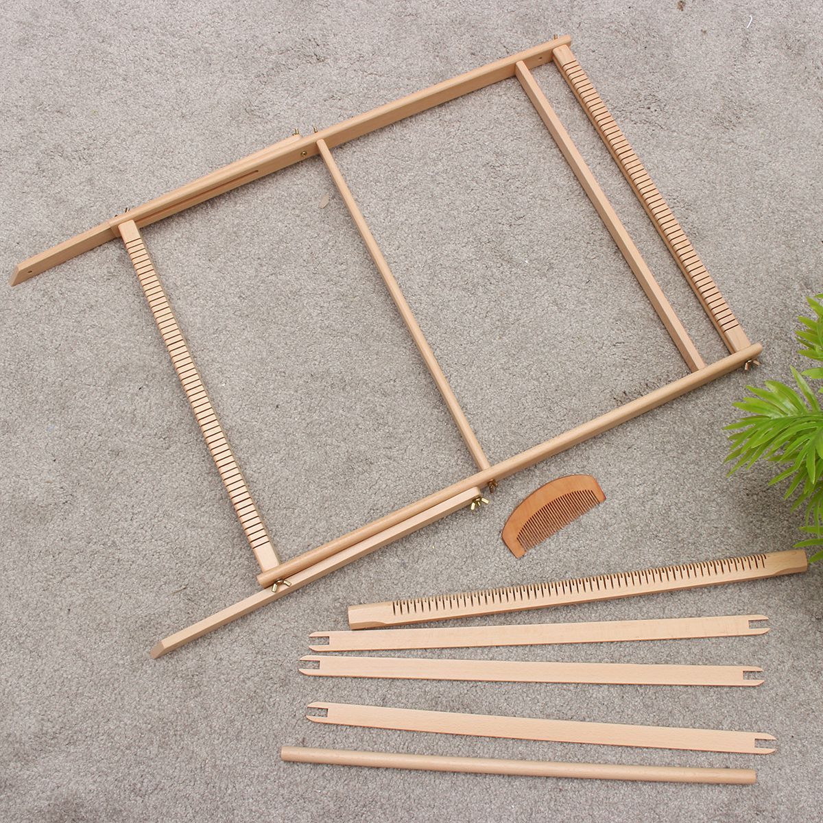 Standing-DIY-Woven-Set-Weaving-Loom-Kit-Looms-Wooden-Tapestry-Hand-Knitted-Machine-1753097