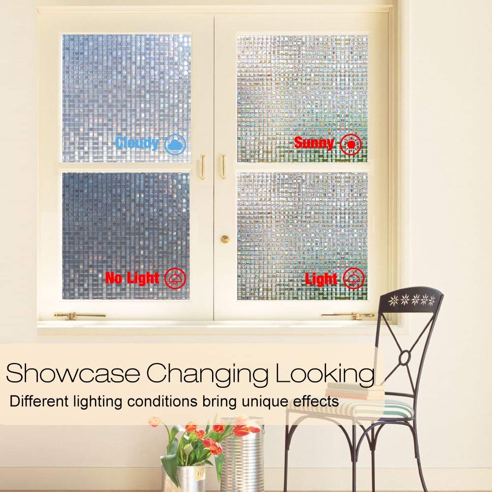 Static-Cling-Cover-Window-Glass-Film-Sticker-Privacy-Home-Decoration-45cm2m-1639159