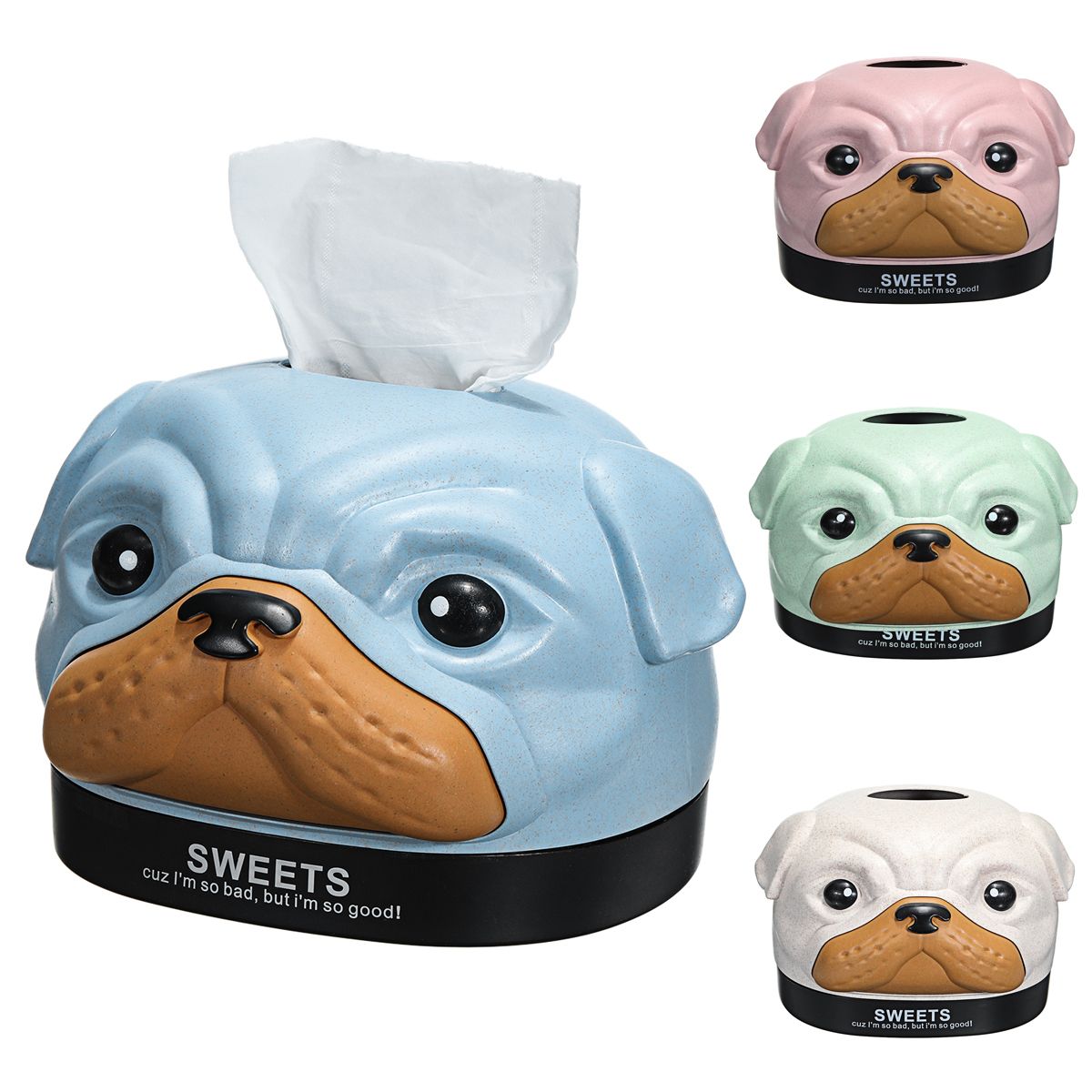 Tissue-Box-Dispenser-Dog-Cover-Paper-Storage-Holder-Napkin-Organizer-Home-Case-1562935