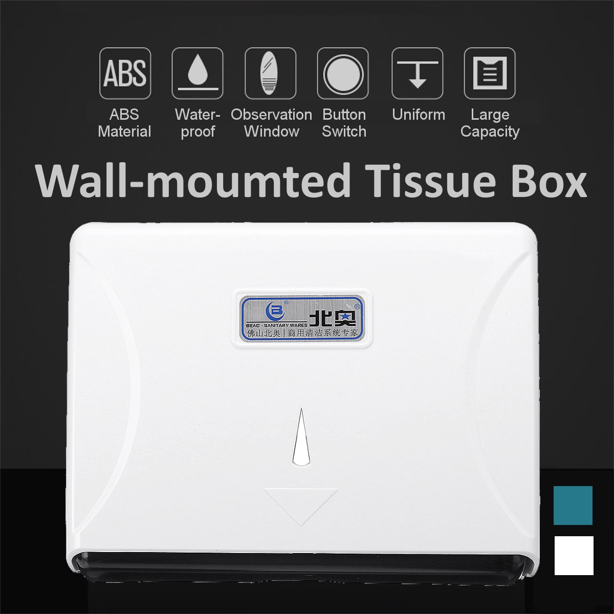 Toilet-Hand-Paper-Towel-Dispenser-Tissue-Holder-Wall-Mounted-Shelf-Bathroom-Box-Kit-1580040