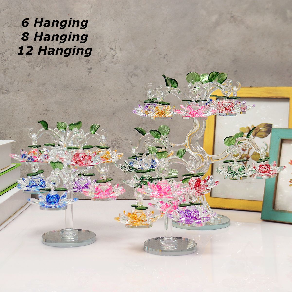 Transparent-Chirstmas-Tree-Hanging-Ornaments-60mm-Crystal-Glass-Lotus-Miniature-Figurine-Home-Decora-1453798