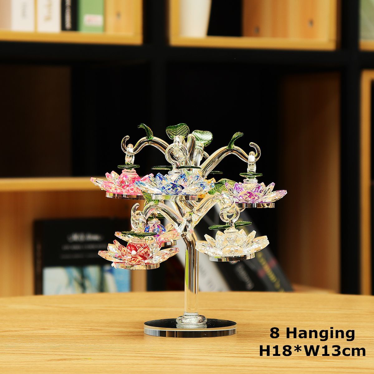 Transparent-Chirstmas-Tree-Hanging-Ornaments-60mm-Crystal-Glass-Lotus-Miniature-Figurine-Home-Decora-1453798