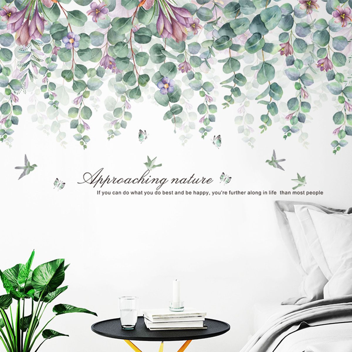 Tree-Branch-Leaves-Removable-Wall-Decal-PVC-Large-Sticker-Mural-Home-Decor-Art-1713629