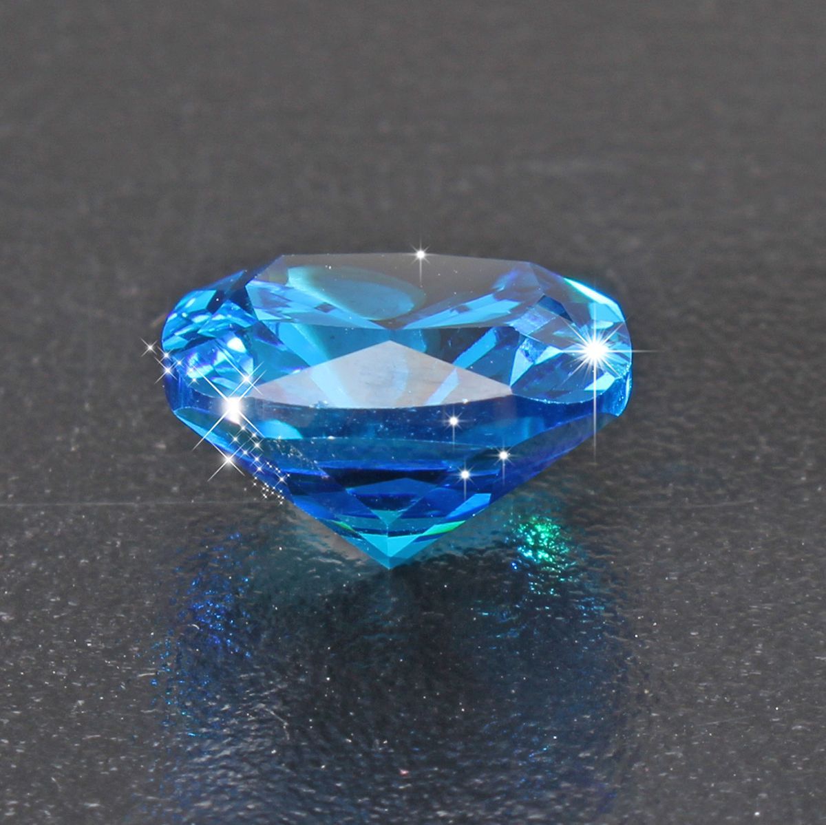 Unheated-Artificial-Ceylon-Blue-Sapphire-871-Carats-Cushion-Shape-10x10mm-Decorations-1461082