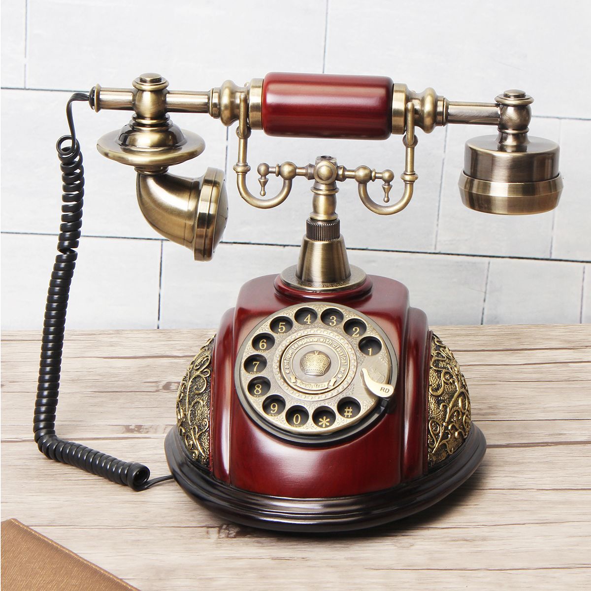 Vintage-Antique-Style-Rotary-Phone-Fashioned-Retro-Handset-Old-Telephone-Home-Office-Decor-1364847