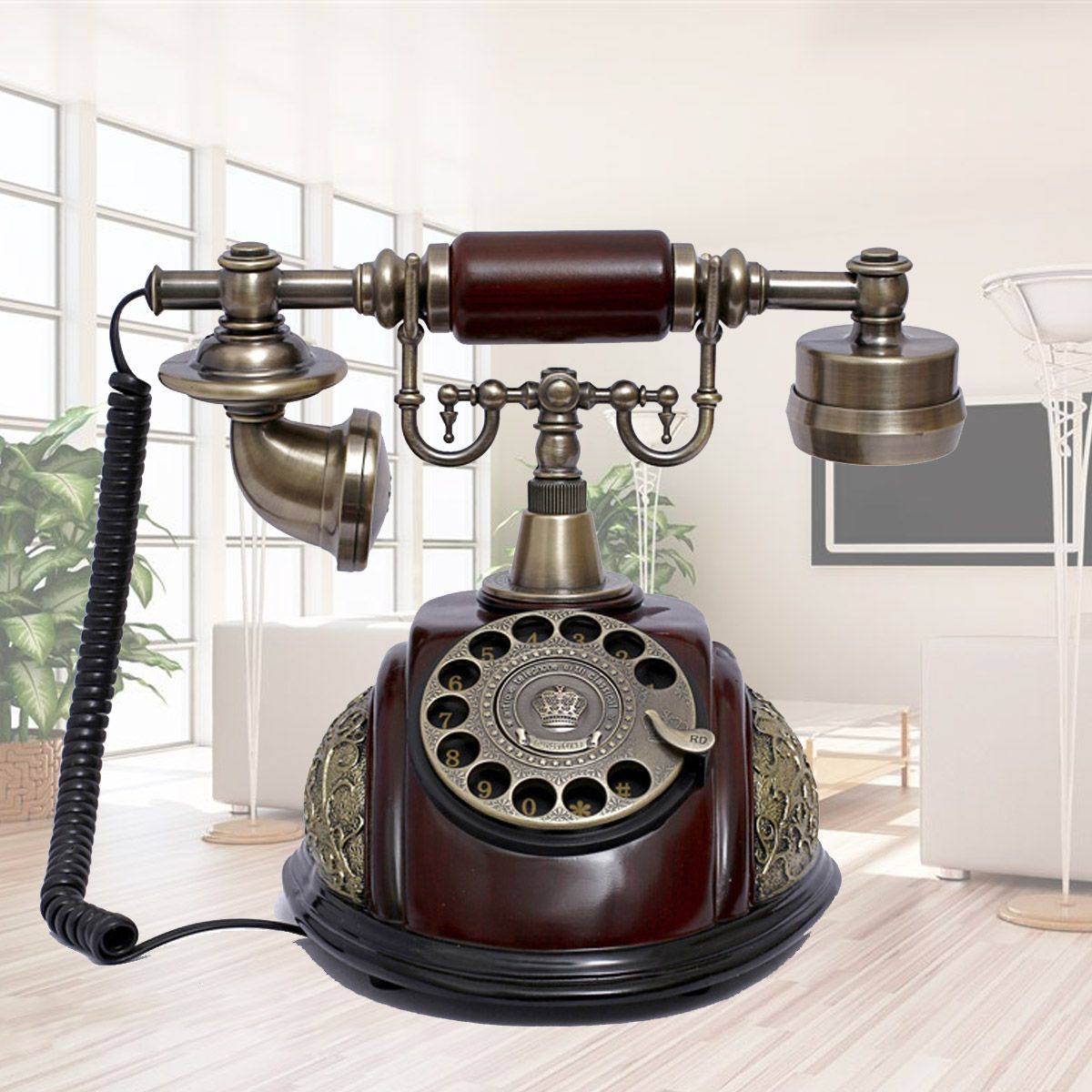 Vintage-Antique-Style-Rotary-Phone-Fashioned-Retro-Handset-Old-Telephone-Home-Office-Decor-1364847