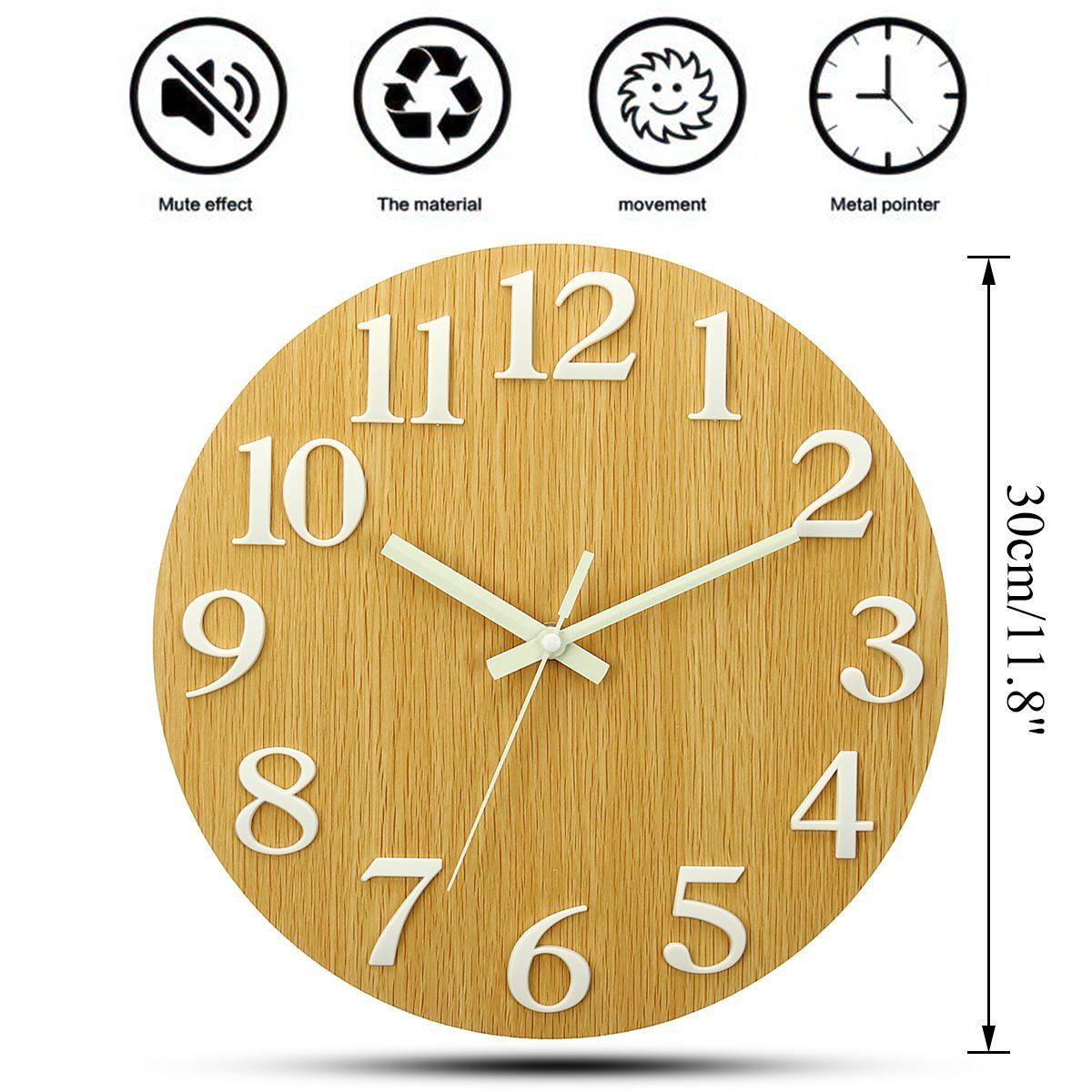 Wall-Clock-Glow-In-The-Dark-Silent-Quartz-Indoor-Living-Room-Bedroom-Luminous-1443964