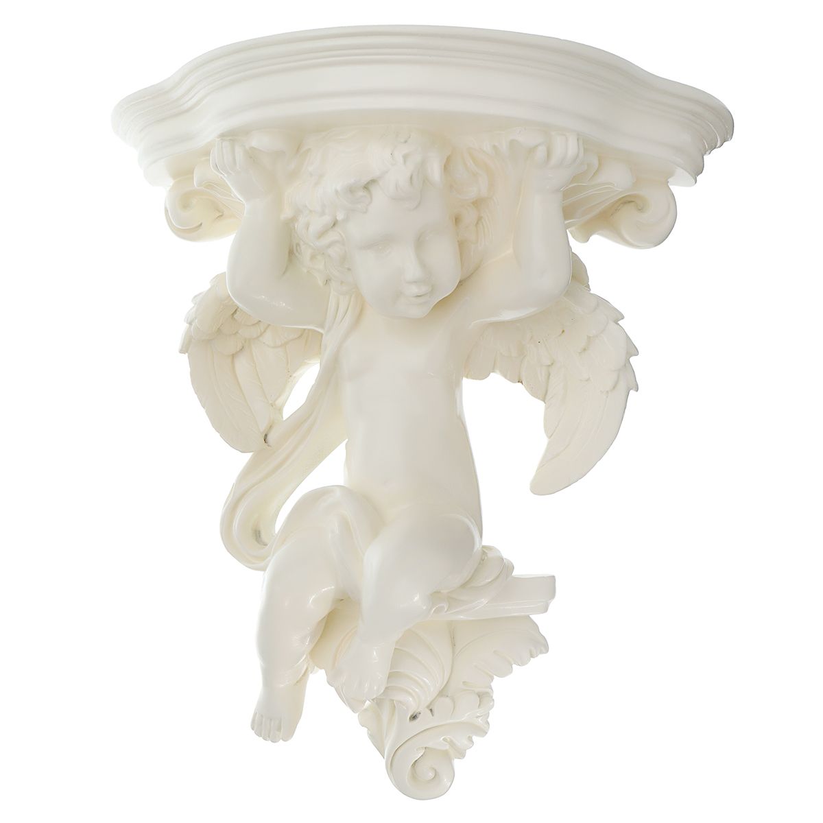 Wall-Hanging-Flower-Pot-Cupid-Angel-Plaster-Corbel-Rack-Shelf-Vase-Rococo-Art-Decorations-1585071