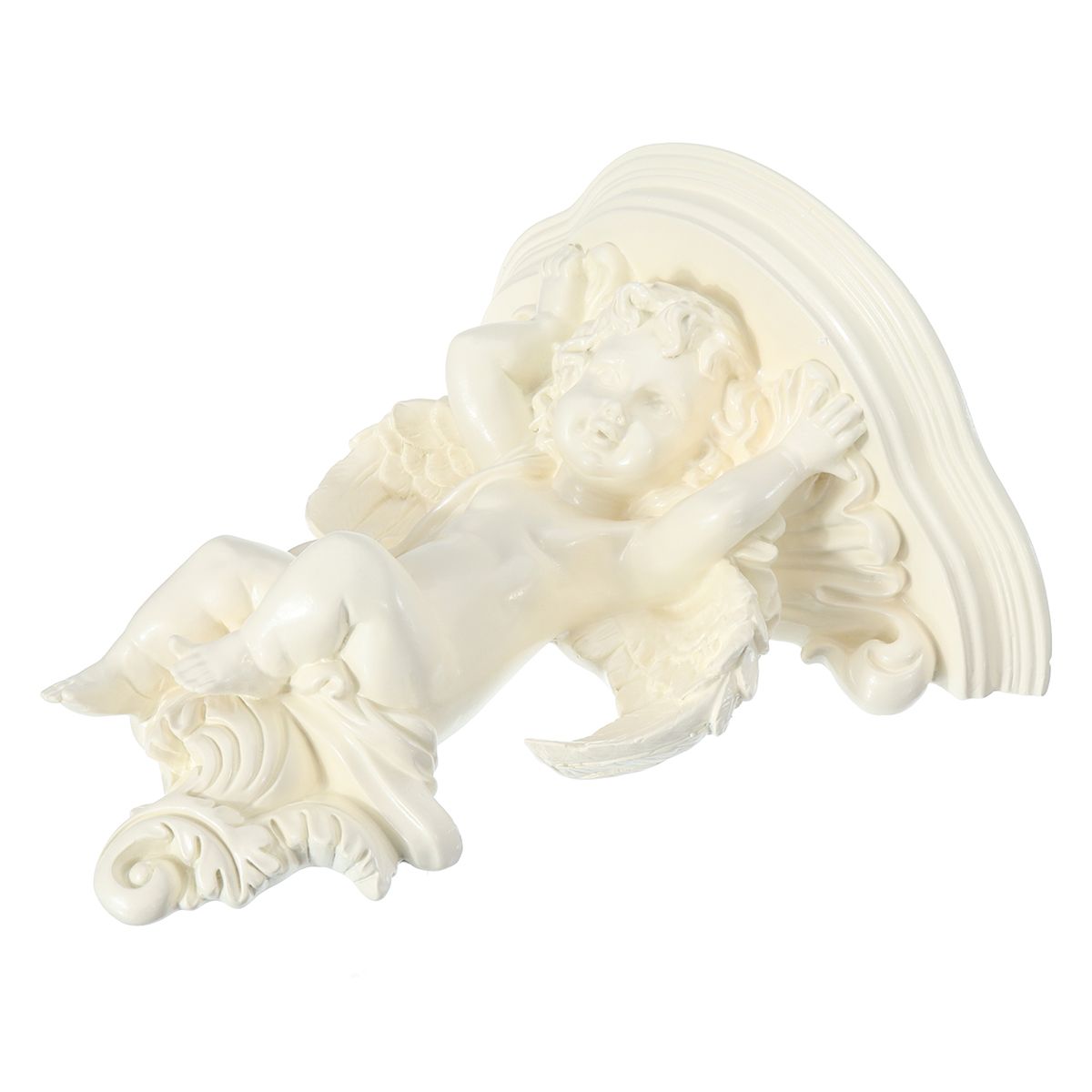 Wall-Hanging-Flower-Pot-Cupid-Angel-Plaster-Corbel-Rack-Shelf-Vase-Rococo-Art-Decorations-1585071