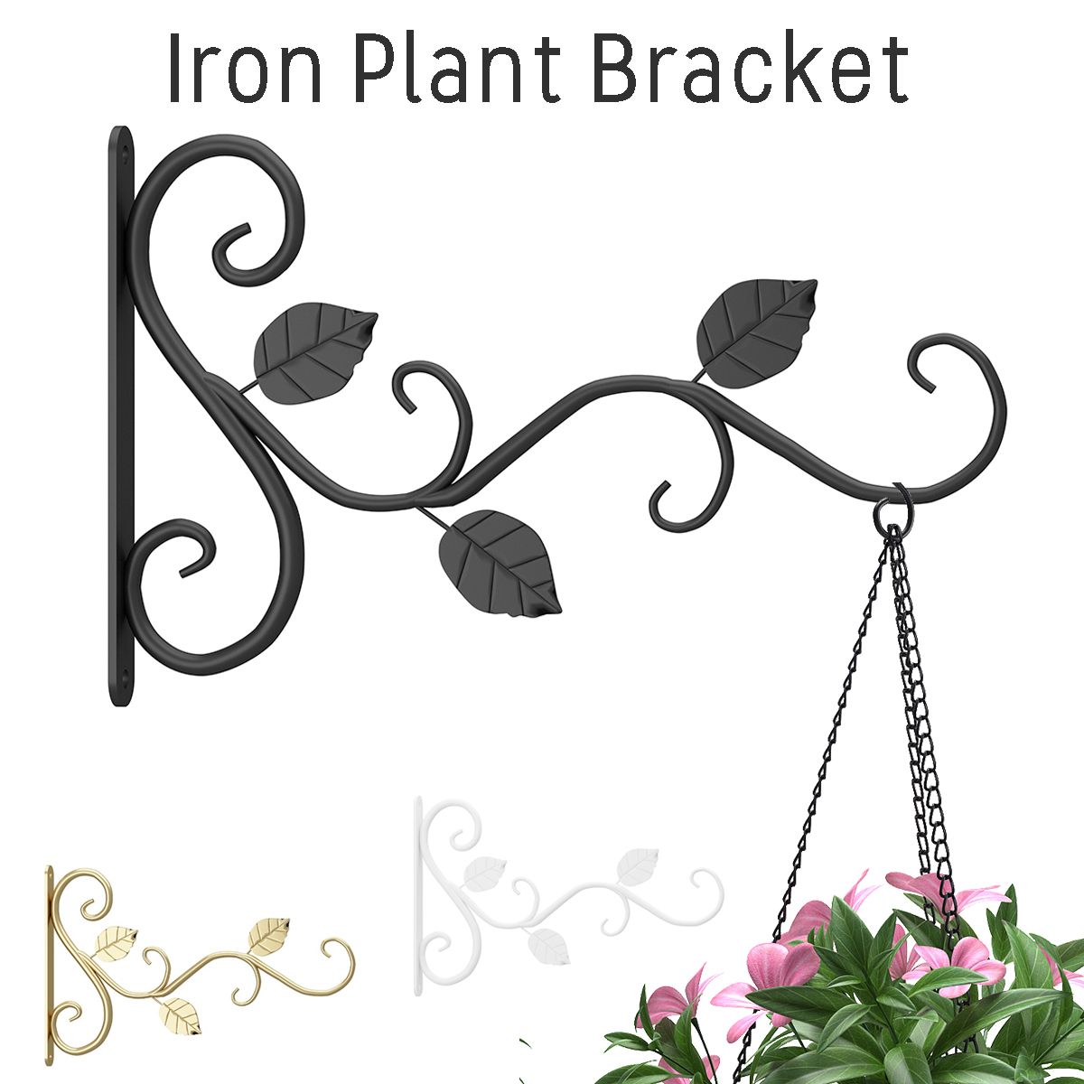Wall-Hanging-Flower-Stand-Outdoor-Balcony-Hanging-Basket-Stand-Green-Radish-Hanger-Wrought-Iron-Hook-1718888