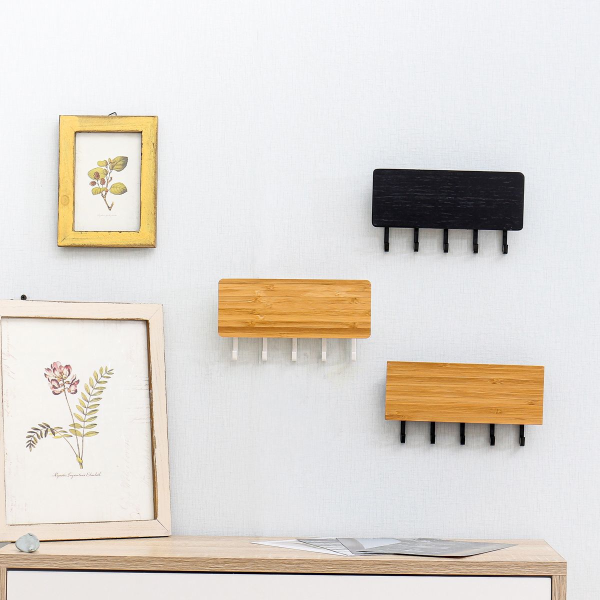 Wall-Mount-Hook-Hanger-Holder-Storage-Wooden-Rack-Hanging-Key-Home-Organizer-1646787