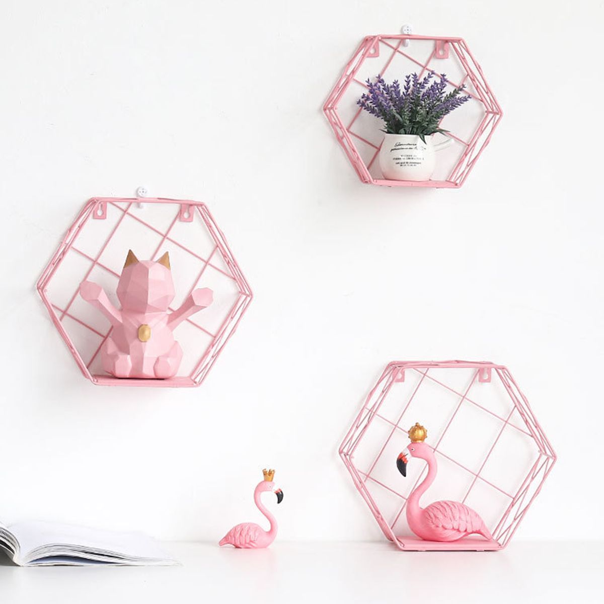 Wall-Mount-Shelves-Shelf-Floating-Decor-Home-Storage-Display-Iron-Rack-Bookshelf-1528709
