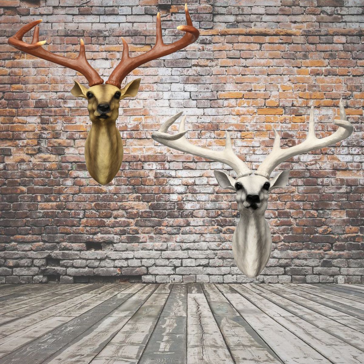 Wall-Mounted-Resin-Stag-Deer-Antlers-Head-Animal-Art-Hanging-Sculpture-Decorations-1544352