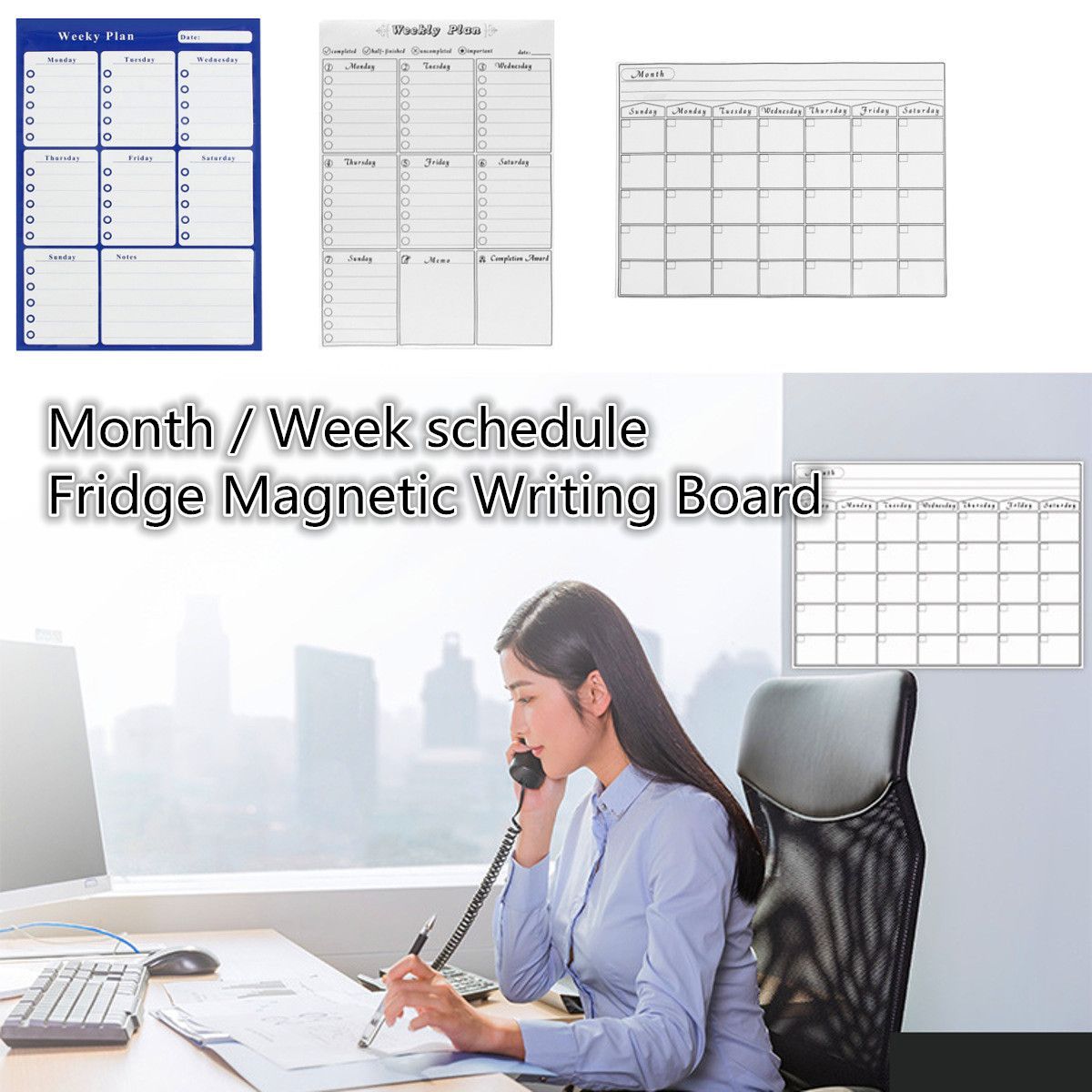 Weeky-Monthly-Magnetic-Whiteboard-Sticker-Fridge-Wall-Memo-Plan-Shopping-List-Board-1557312