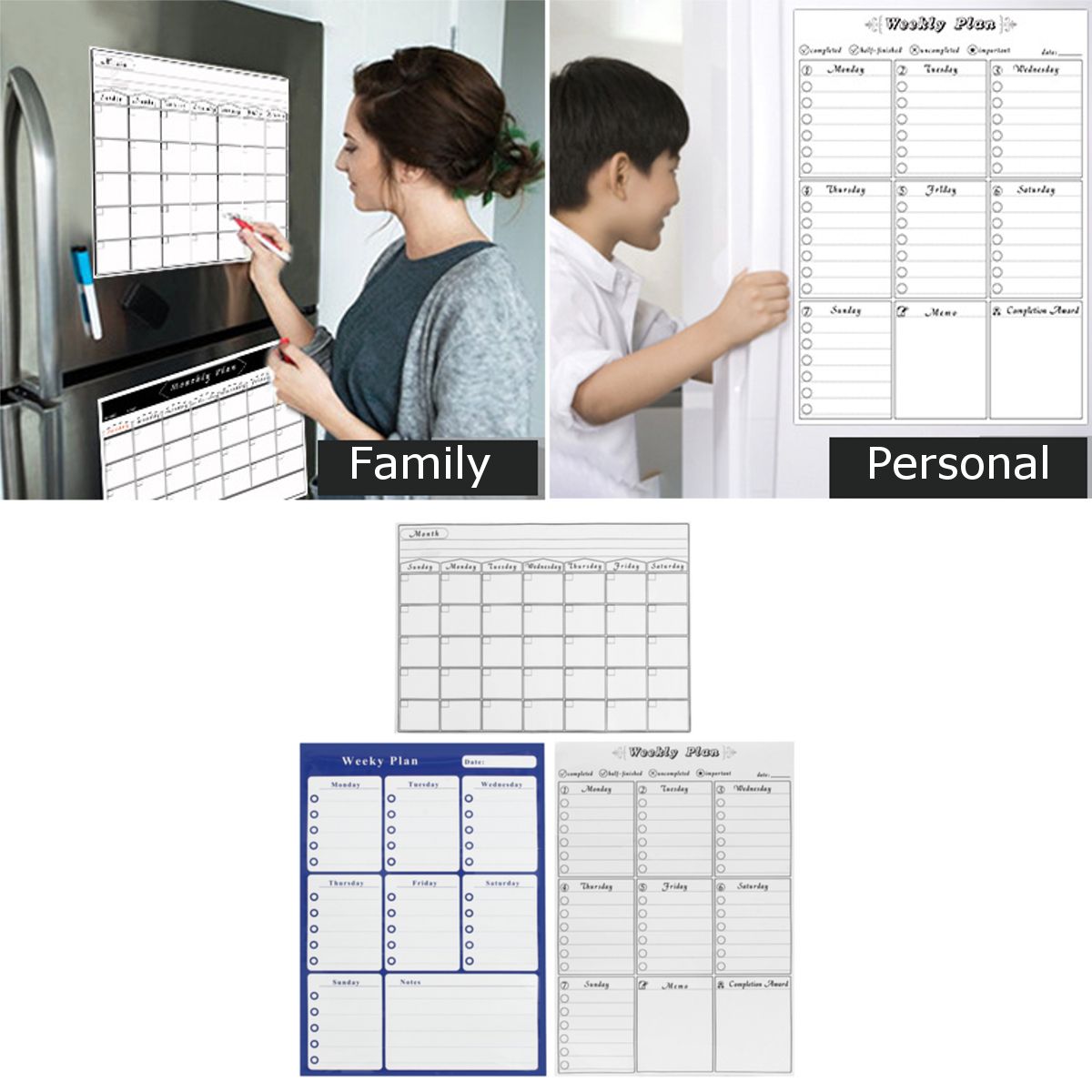 Weeky-Monthly-Magnetic-Whiteboard-Sticker-Fridge-Wall-Memo-Plan-Shopping-List-Board-1557312