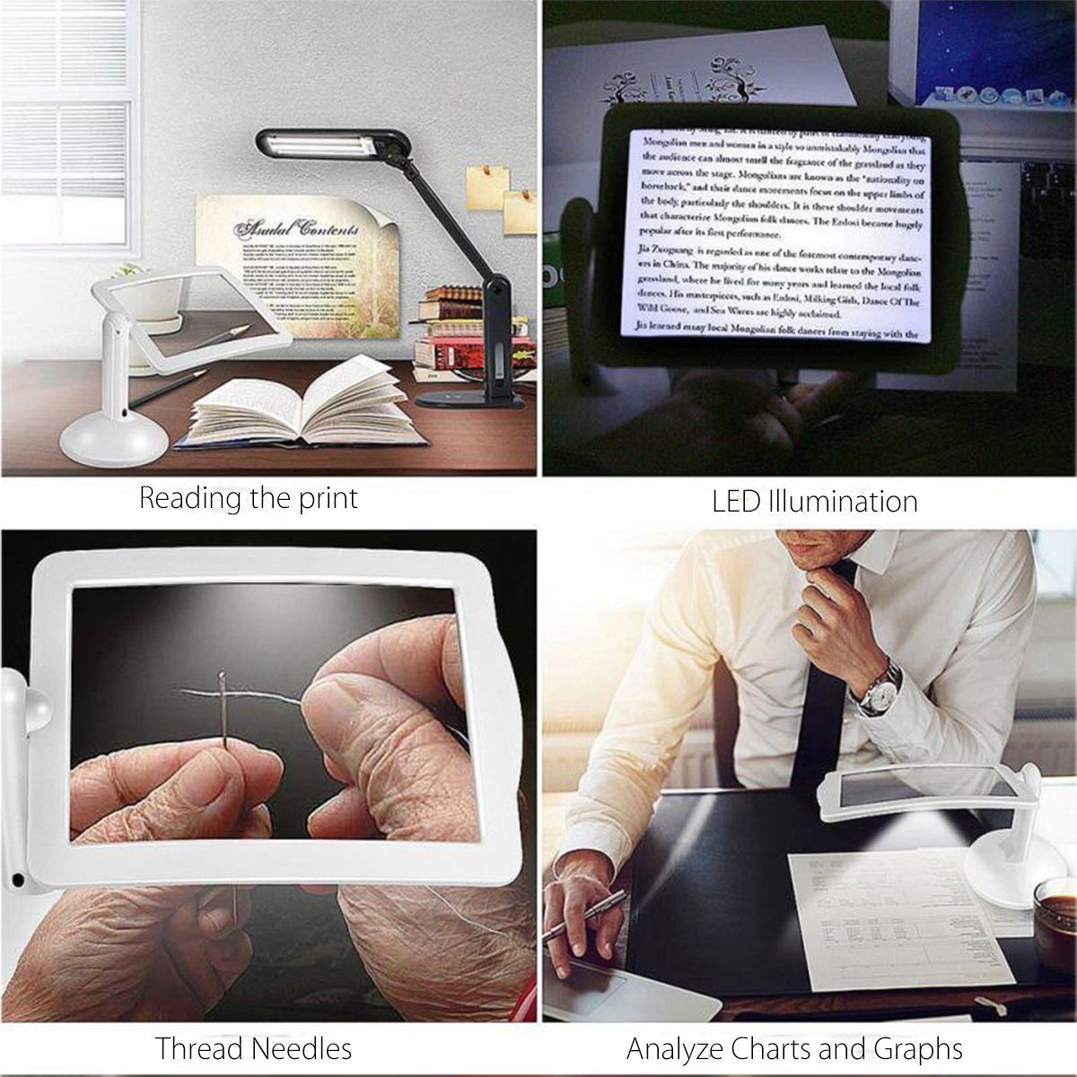 White-Desktop-Magnifier-Plastic-Magnifying-Glass-Standing-Style-With-2-LED-Light-1441597