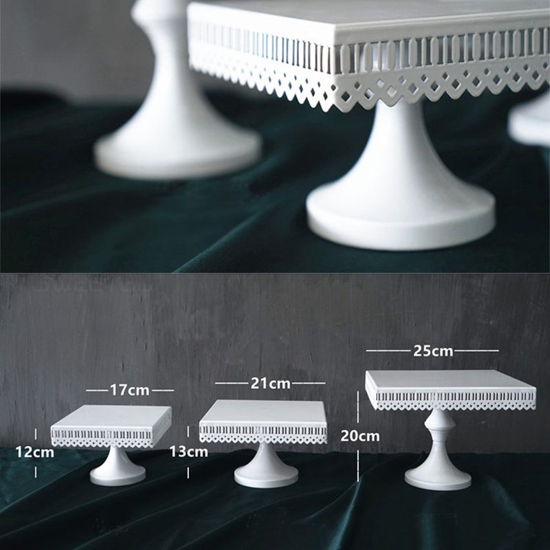 White-Square-Cupcake-Rack-Wedding-Decorations-Cake-Christmas-Display-Lace-Stands-1541735