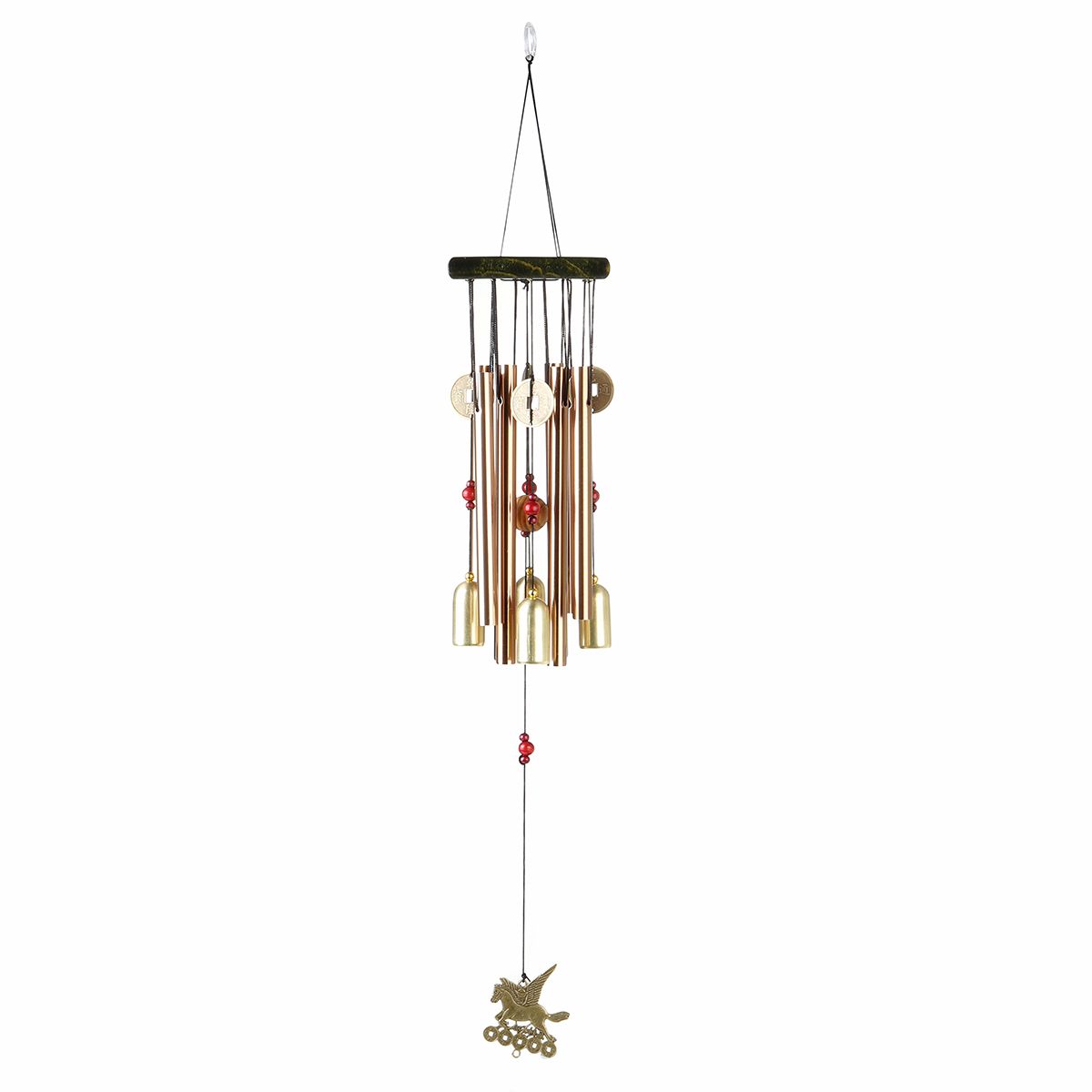 Wind-Chimes-Aluminum-Tubes-Large-Tone-Resonant-Bell-Chapel-Church-Garden-Decor-1683333