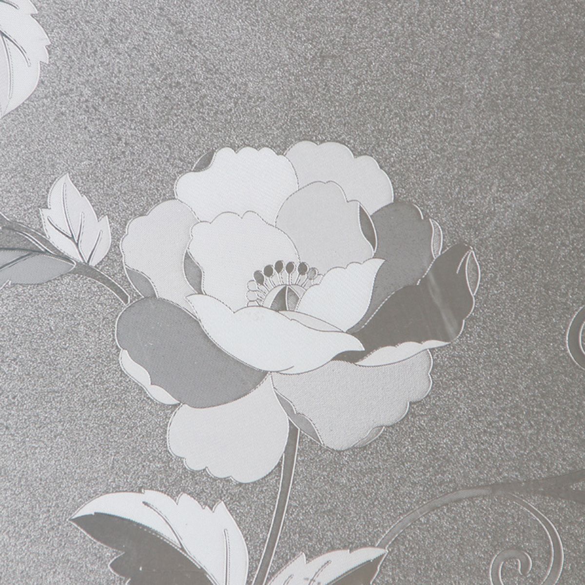 Window-Film-Sticker-Glue-free-Static-Cling-Glass-DIY-Home-Decor-Peony-Flower-1716010