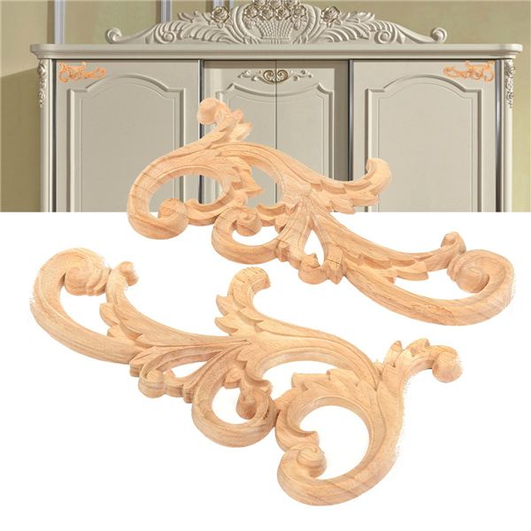 Wood-Carved-Corner-European-Style-Floral-Applique-Carving-Frame-Cabinet-1071145
