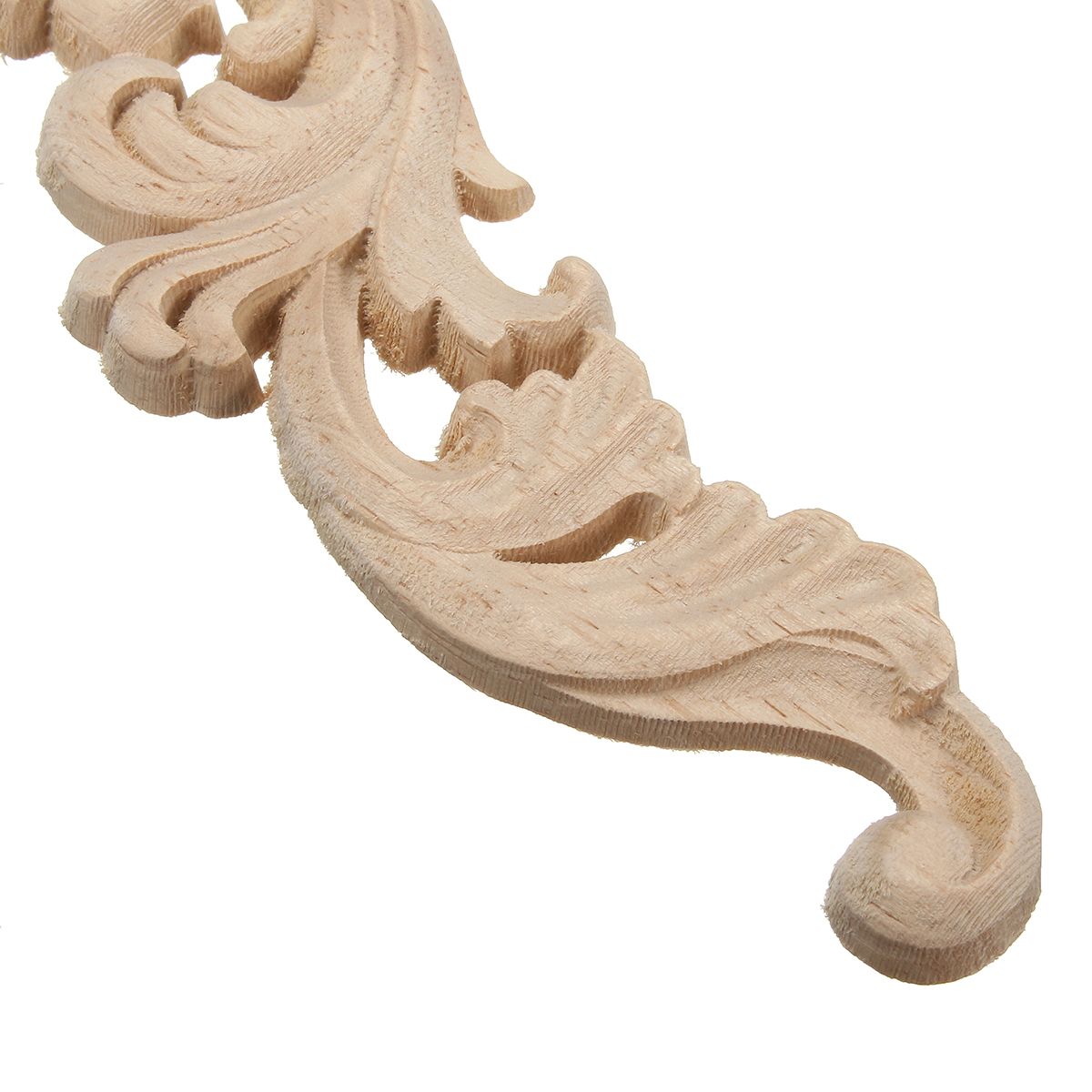 Wood-Carving-Applique-Unpainted-Flower-Applique-Wood-Carving-Decal-30x8cm-20x5cm-1162689